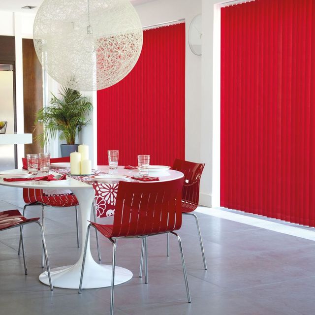 Red blinds