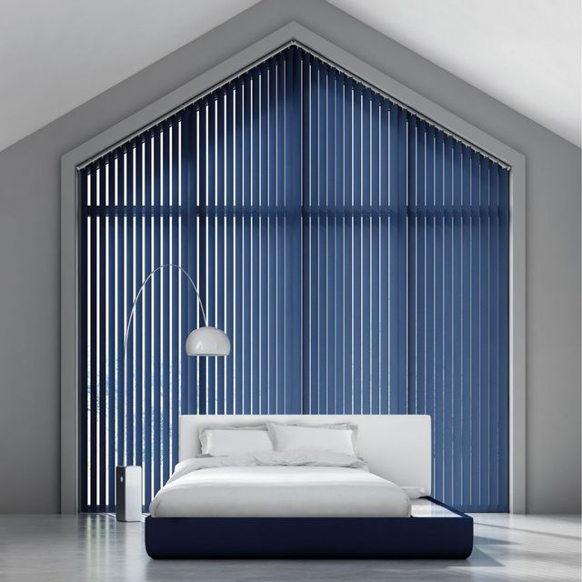 Blue blinds