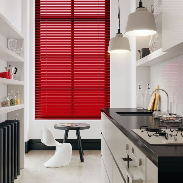 Red blinds